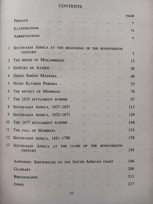 Portuguese in South-East Africa 1600-1700 by Eric Axelson