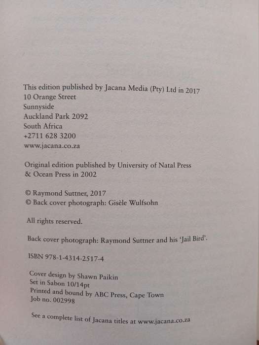 Inside Apartheid's Prison by Raymond Suttner