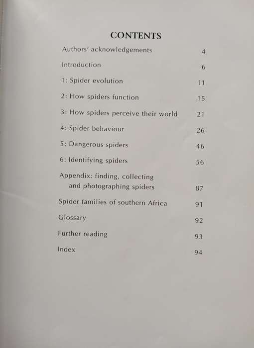 Spiders of Southern Africa
