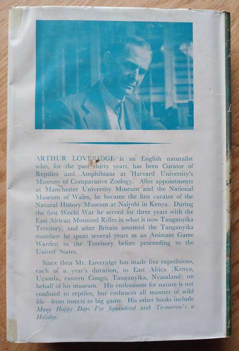 I drank the Zambezi by Arthur Overidge