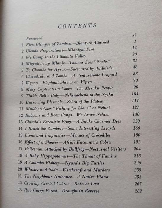 I drank the Zambezi by Arthur Overidge