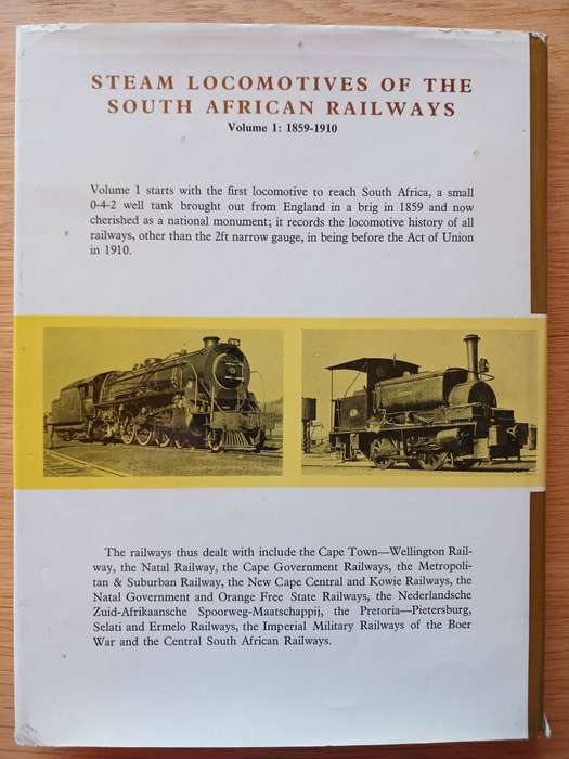 Steam Locomotives of the South African Railways Volume 2: 1910-1955