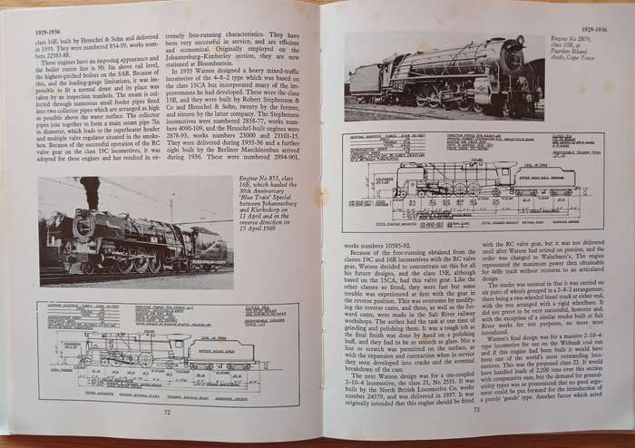 Steam Locomotives of the South African Railways Volume 2: 1910-1955