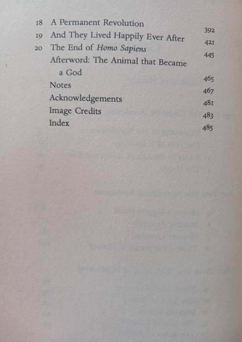 Sapiens - A brief History of Humankind