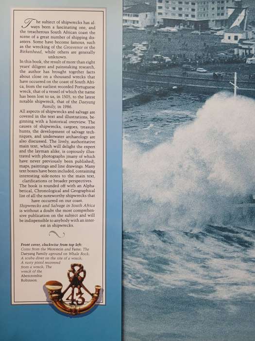 Shipwrecks & Salvage in South Africa - 1505 to the Present