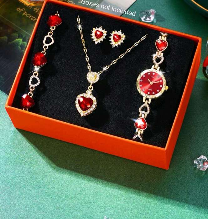 Wow amazing luxurious woman Quartz Watch set