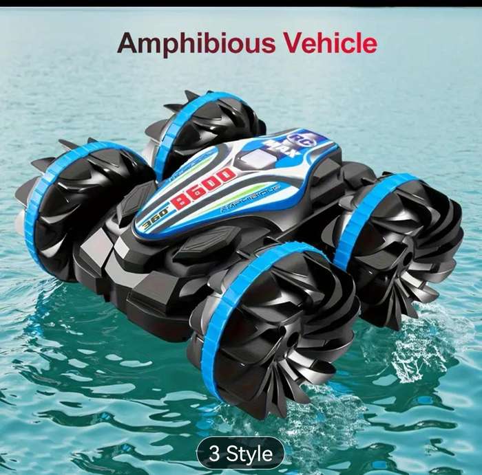 Ambitious 2 in 1 Car/Boat with Hand Remote and Normal Remote