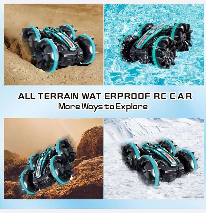 Ambitious 2 in 1 Car/Boat with Hand Remote and Normal Remote