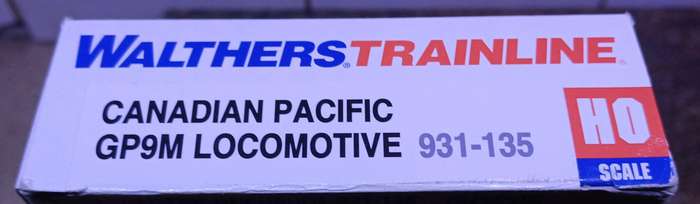 Walthers HO Scale Canadian Pacific GP9M Diesel Locomotive #1597