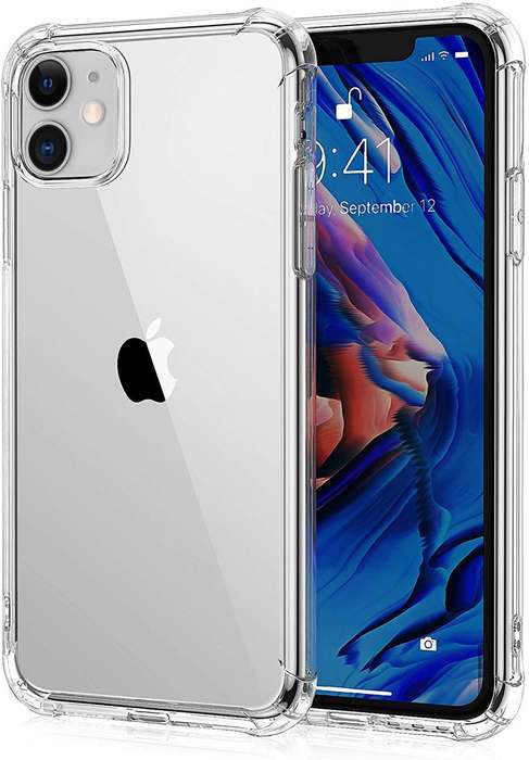 iPhone 11 Clear Cover Pouch Shockproof (Local Stock) (Brand New)
