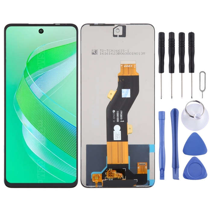 Tecno Spark Go 2024 LCD Screen - LCD Touch Digitizer Assembly with Tools BG6 (Local Stock)