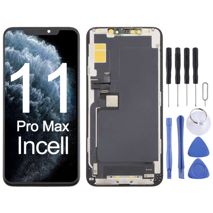 IPhone 11 Pro Max LCD Screen - LCD Screen Touch Digitizer Assembly with Tools (Black) (Local Stock)