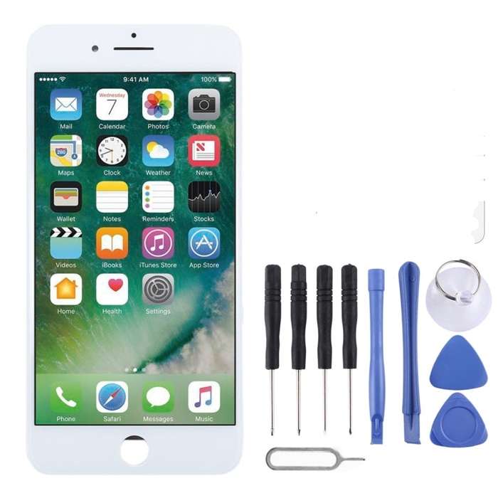 IPhone 8 LCD Screen - LCD Screen Touch Digitizer Assembly with Tools (White) (Local Stock)