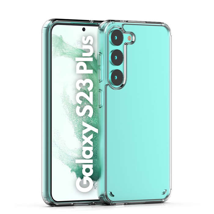 Galaxy S23 Plus Clear Cover Pouch Shockproof (Local Stock) (Brand New)