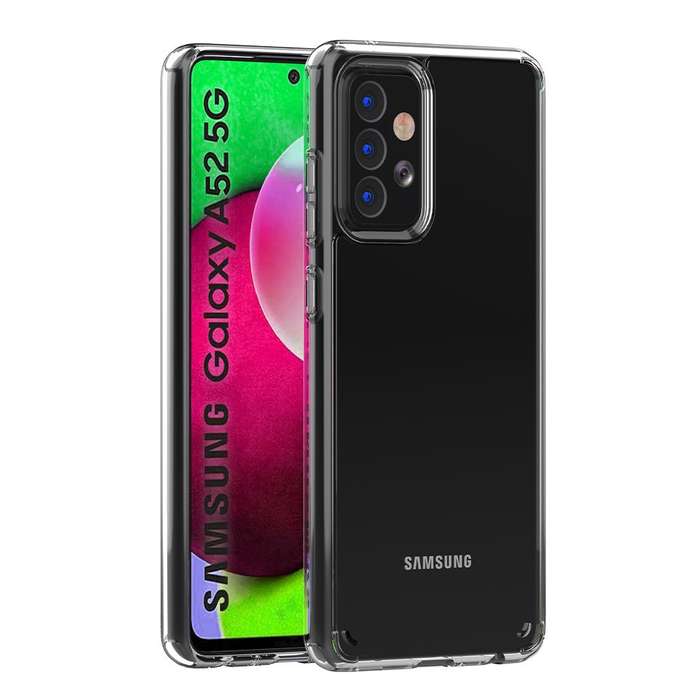 Galaxy A52 Clear Cover Pouch Shockproof (Local Stock) (Brand New)