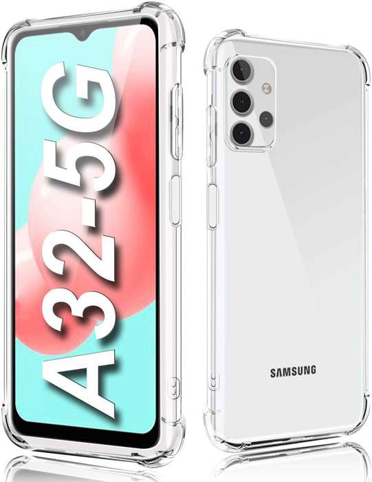 Galaxy A32 5G Clear Cover Pouch Shockproof (Local Stock) (Brand New)