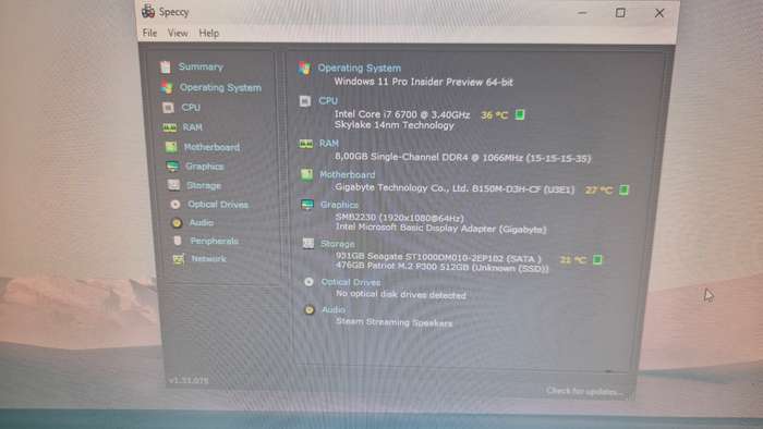 Core I7-6700 Combo
