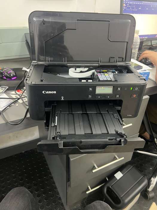 Open Box CANON PIXMA Ts704 A4 cd\dvd phto
