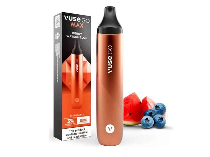 VUSE Go Max Dispos.Berry Waterme Up 1500