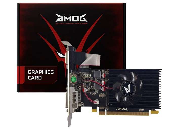 AMOG Graphic Card  R5220 2Gb Ddr3 64B HDMI VGA DVI PCI-E