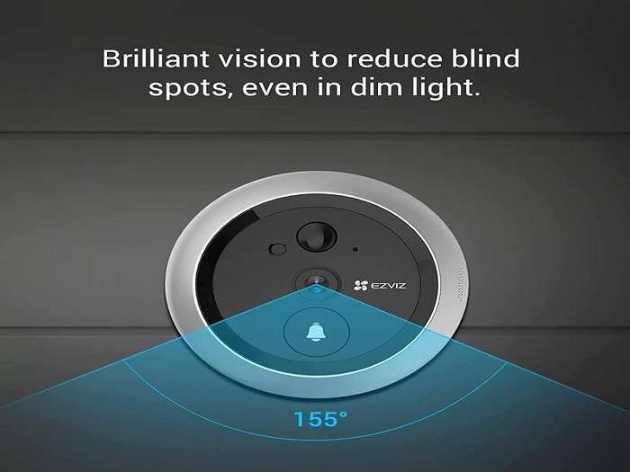 EZVIZ Wire-Free Peephole Doorbell