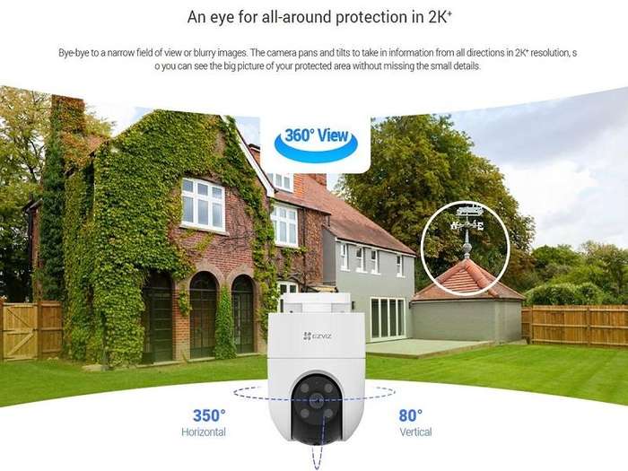 EZVIZ Cs-H8C-4Mp 4Mm Smart Home Camera