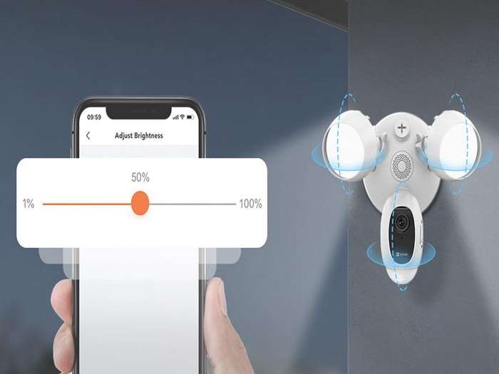 EZVIZ Lc1C Smart Security Light Camera