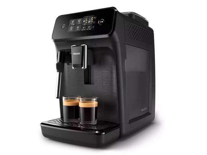 SECONDHANAD PHILIPS S1200 Automatic Espresso Machine FULLY AUTOMATIC MACHINE BLACK