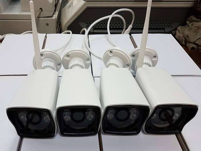 ZAVISION Wireless 4Ch Camera Kit 1Mp WIFI 1MP 4CH