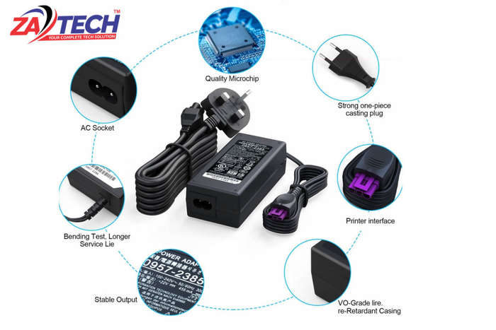 PRINTER Replacement Charger 22V-455Ma