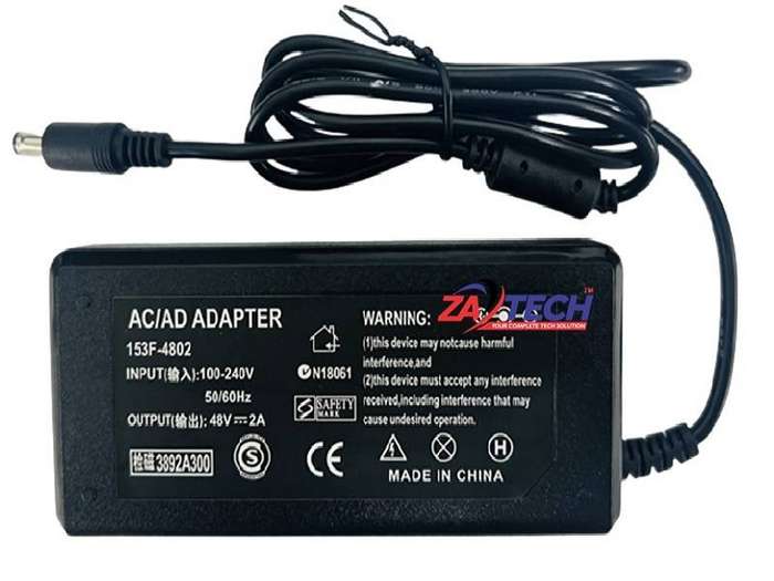 POWER Supply 48V-2Amp Dc 5.5*2.5