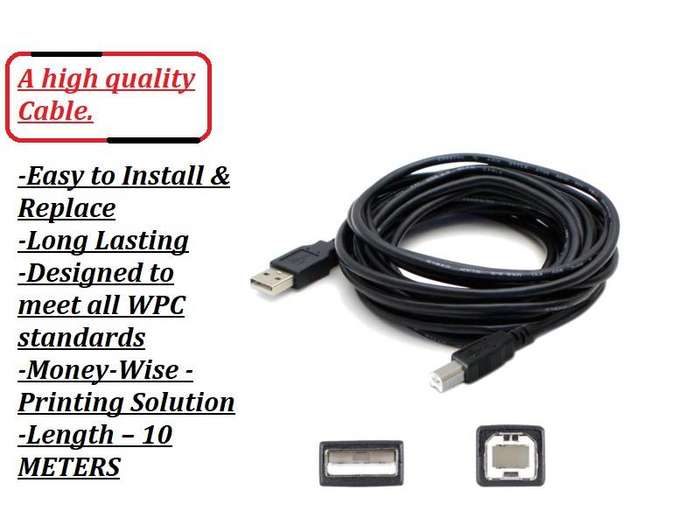 PRINTER CABLE USB 10M
