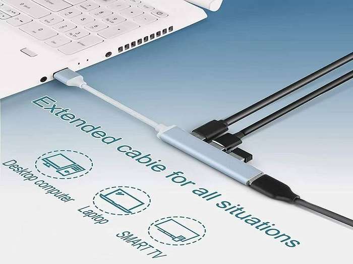 ZATECH 4Port Hub 5 Gbps Usb3.0