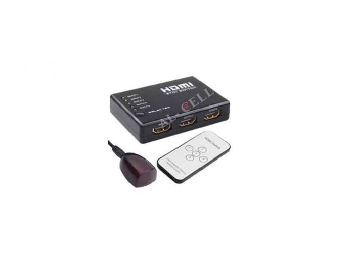 ZATECH 5 Port Hdmi Switch + Remote
