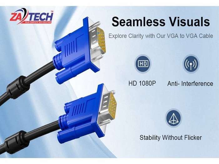 ZATECH Vga Cable 15 Mtr