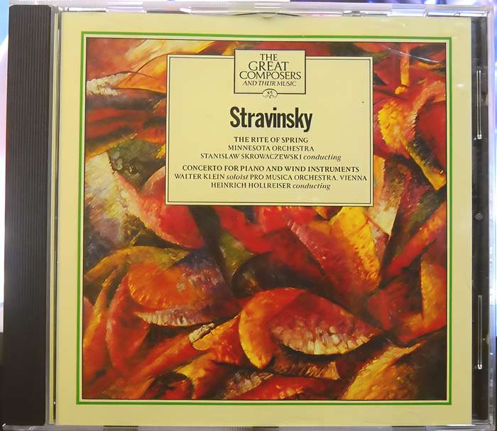 STRAVINSKY the rite of spring CD