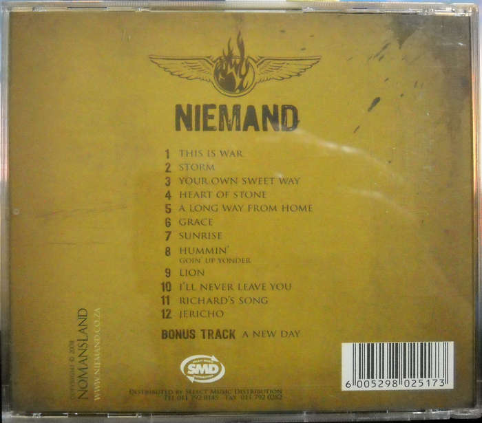 NIEMAND this is war CD