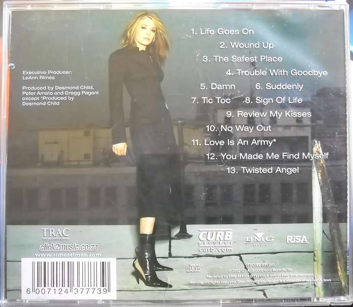 LEANN RIMES Twisted Angel CD