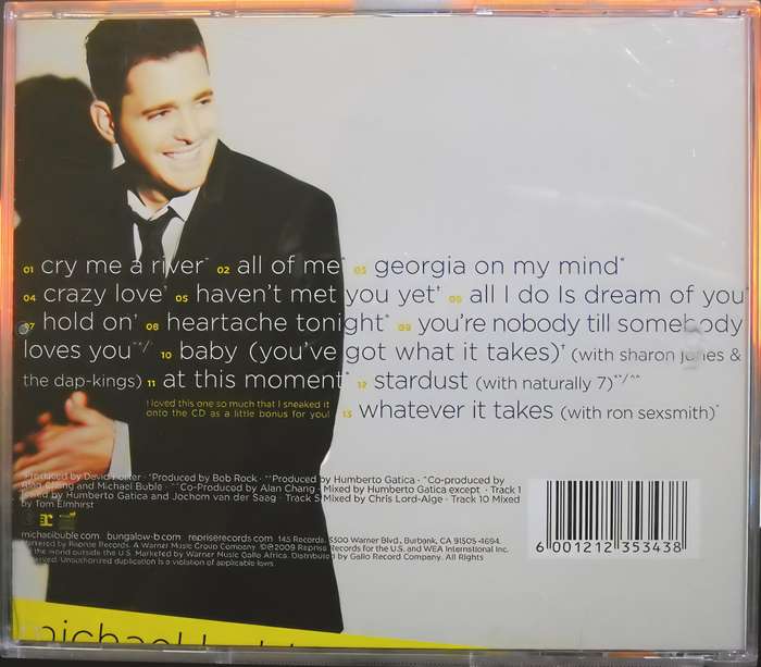 MICHAEL BUBLE crazy love CD