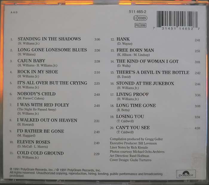 The Best of Hank Williams JR. Vol. 1