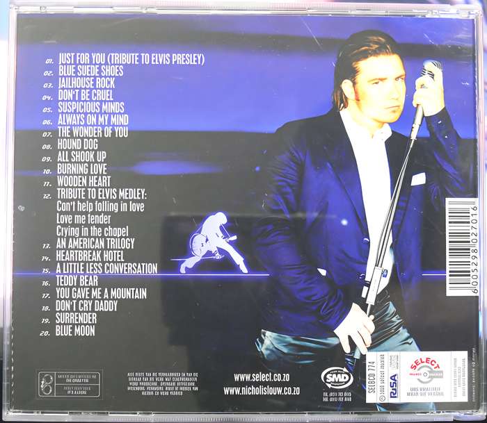 NICHOLIS LOUW elvis on my mind CD
