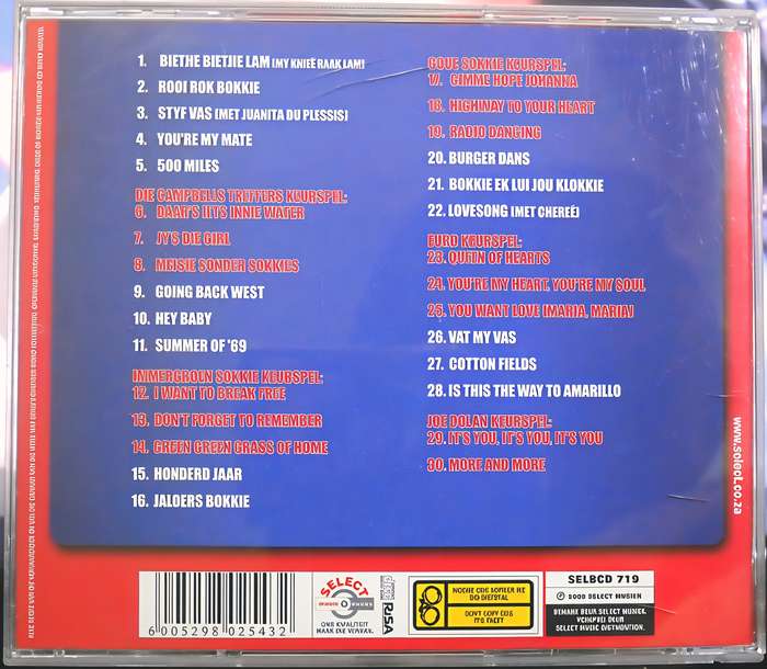 CAMPBELLS 30 goue sokkie treffers CD