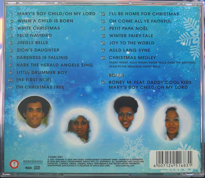 Christmas with BONEY M CD