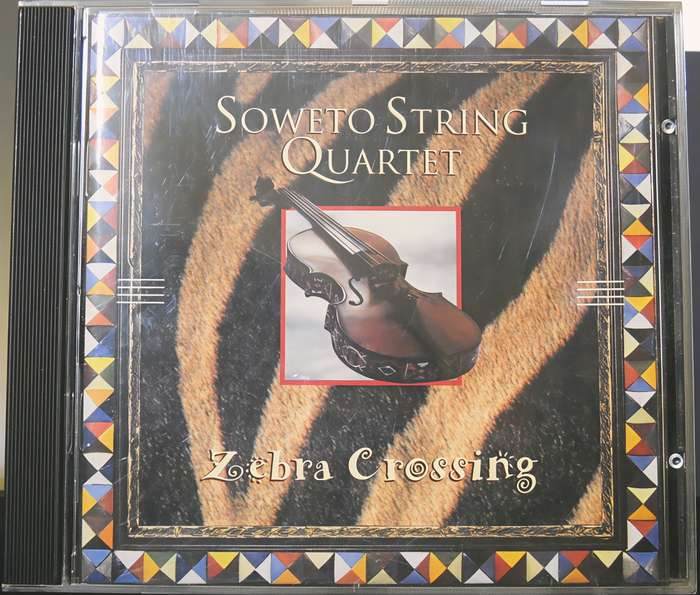 Soweto String Quartet zebra crossing