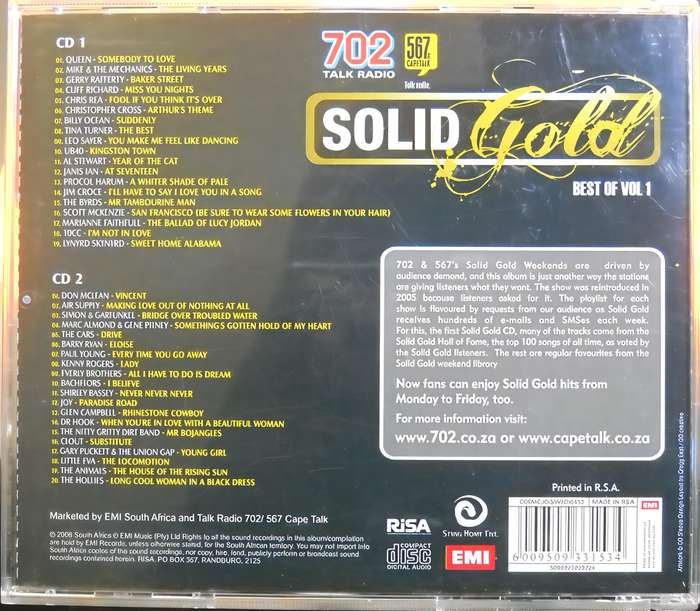 SOLID GOLD best of vol 1 CD