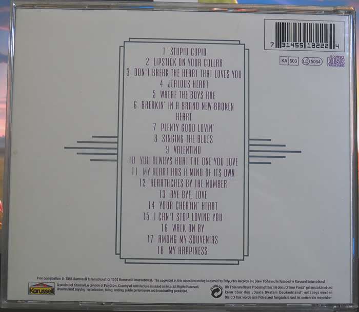 CONNIE FRANCIS the collection CD