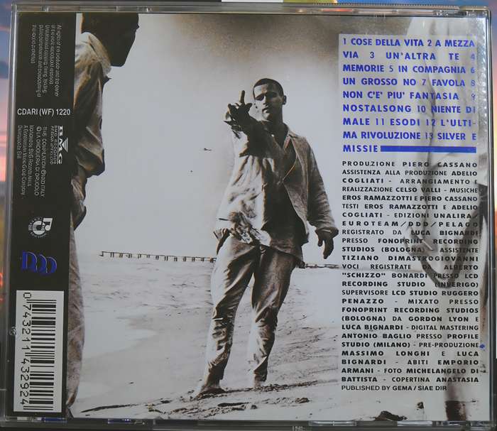 EROS RAMAZZOTTI tutte storie CD