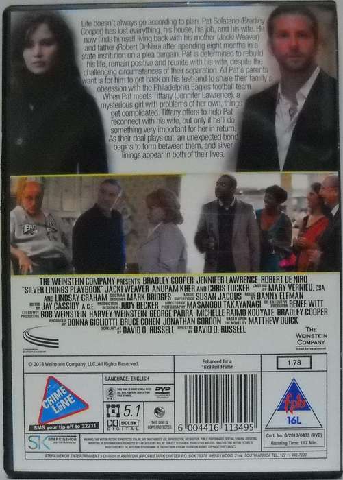 Silver Linings Playbook (DVD)