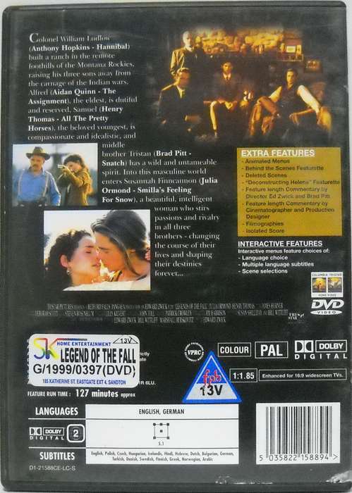 Legends of the Fall (DVD)
