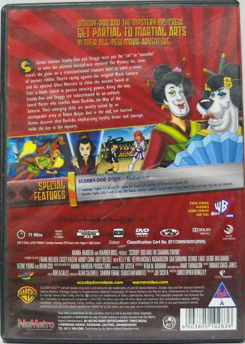 Scooby-Doo and the Samurai Sword (DVD)